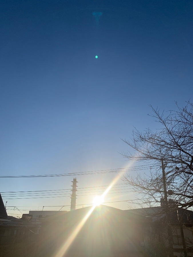 2023/01/26 東京 立川 空と朝陽