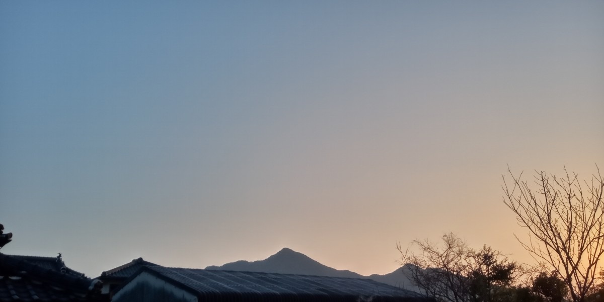 2023. 1. 9   朝の空