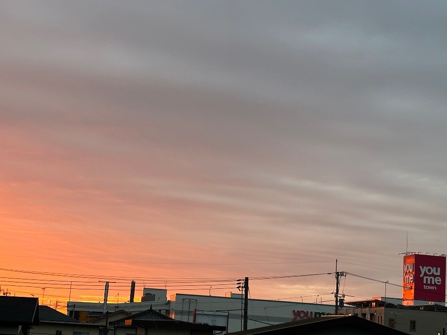 朝の空