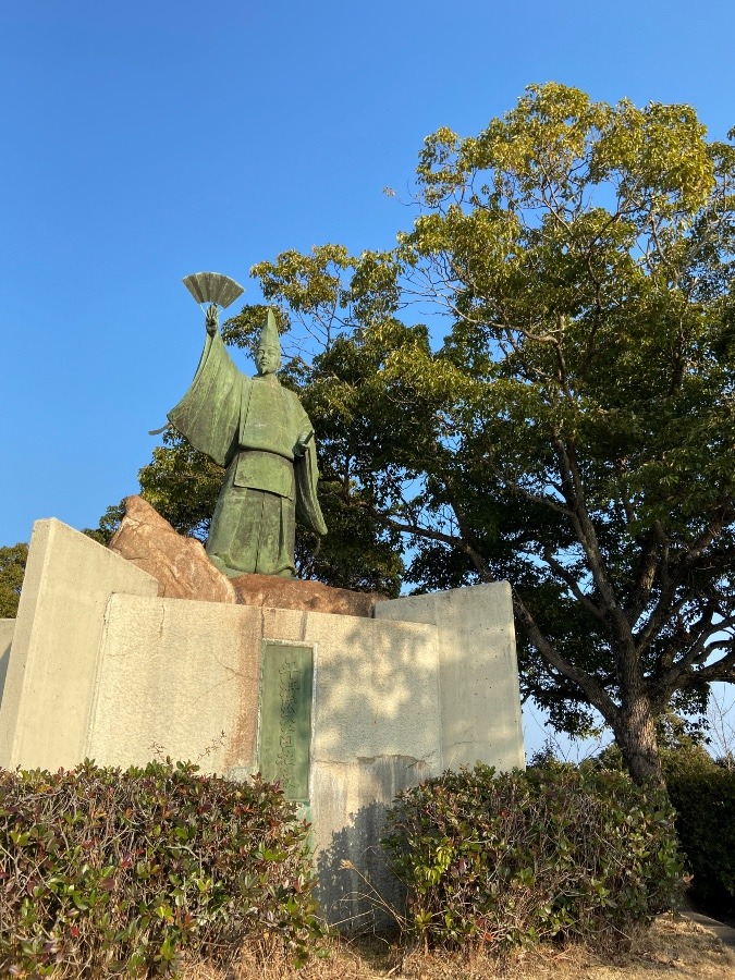 平清盛の銅像(*^_^*) 音戸の瀬戸公園