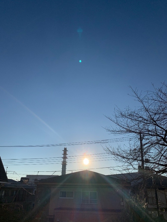 2023/01/30 東京 立川 空と朝陽
