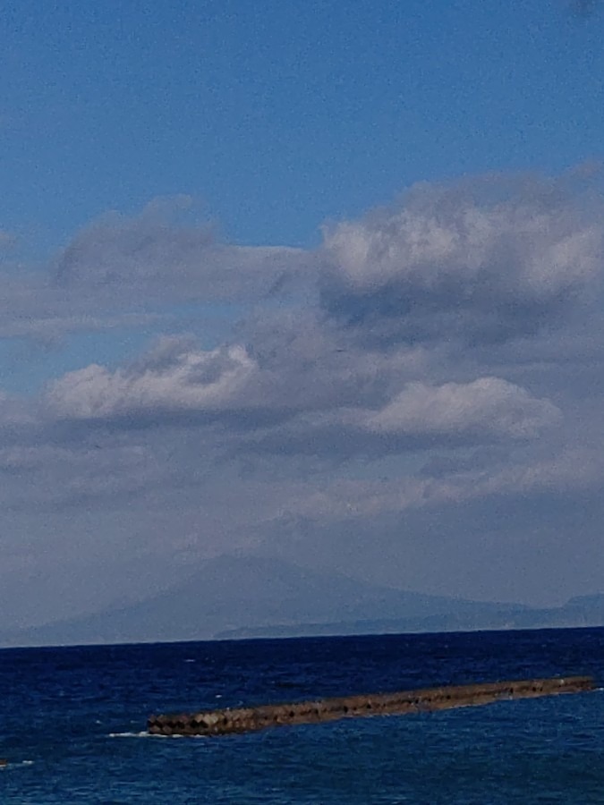 雲と一体化☁️