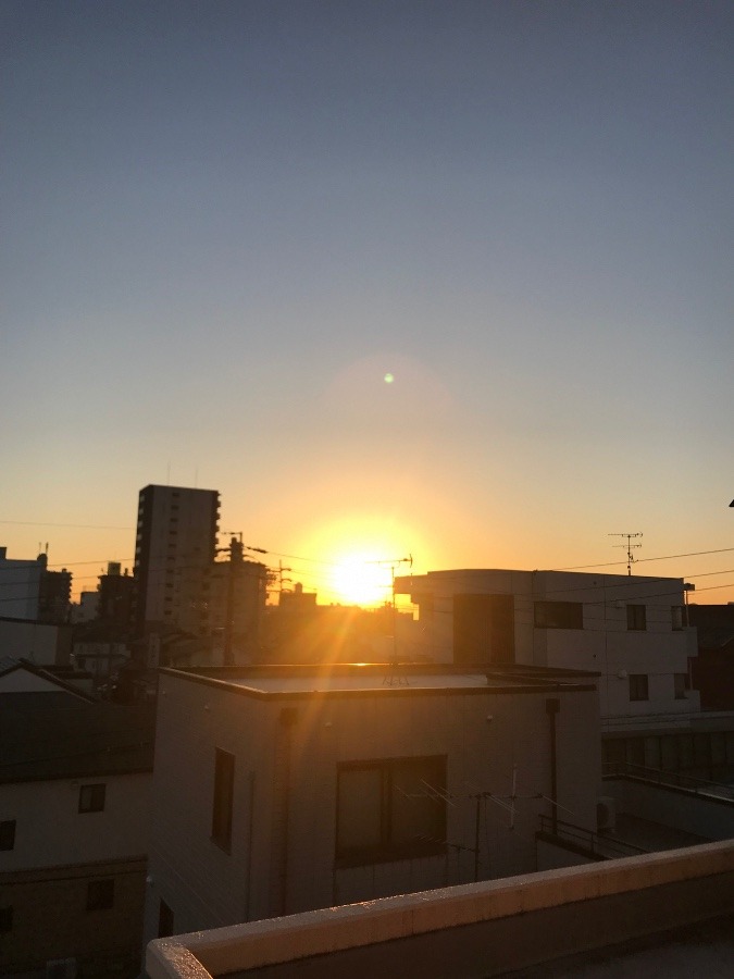 1/12の朝陽〜☀️✨