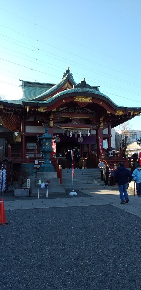 川崎大師から羽田神社へ