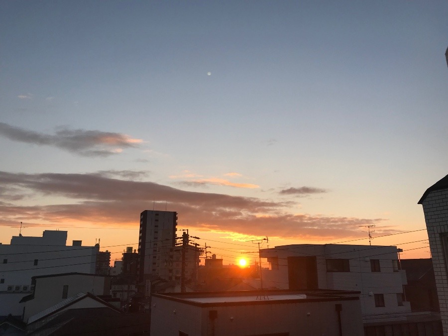 1/8の朝空〜