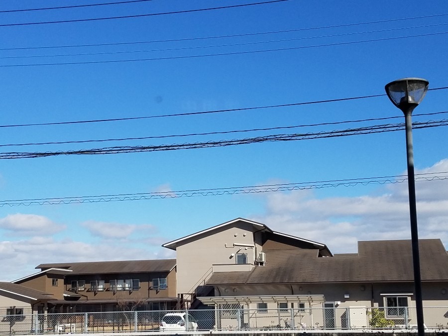 雪が降った後は青空❗