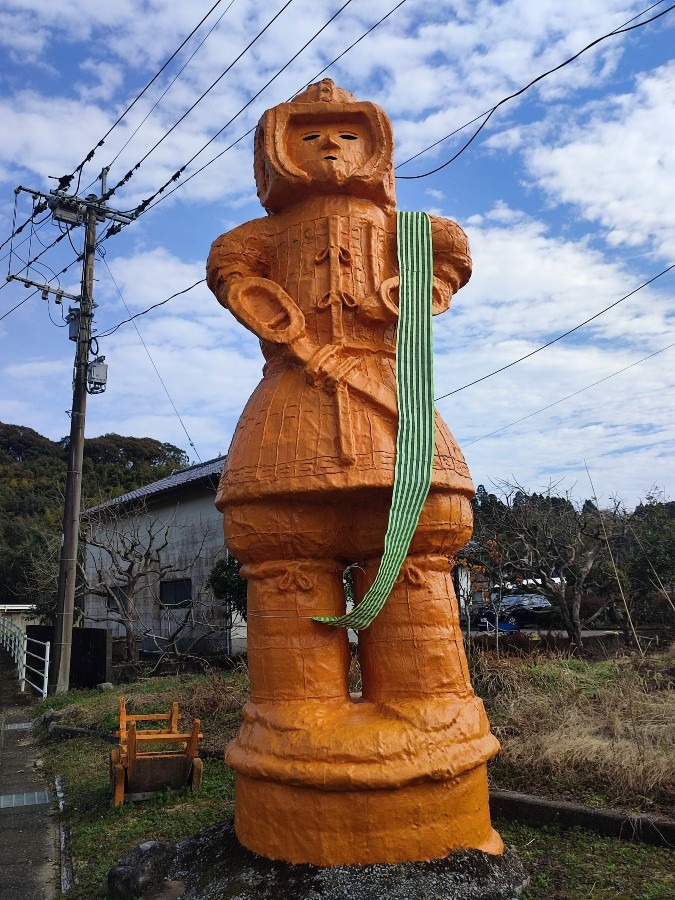 大きな埴輪像🙂