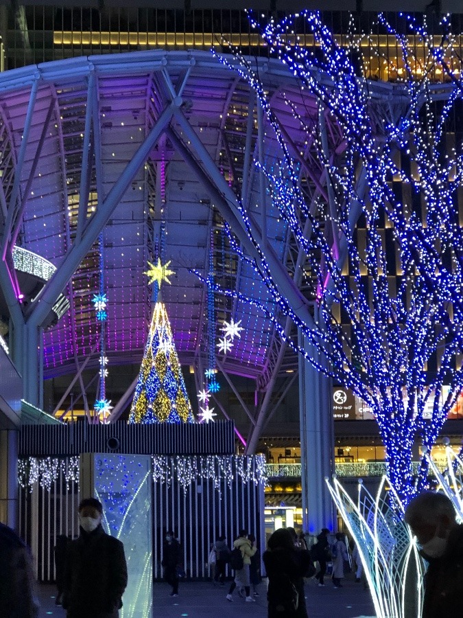 今夜の博多駅