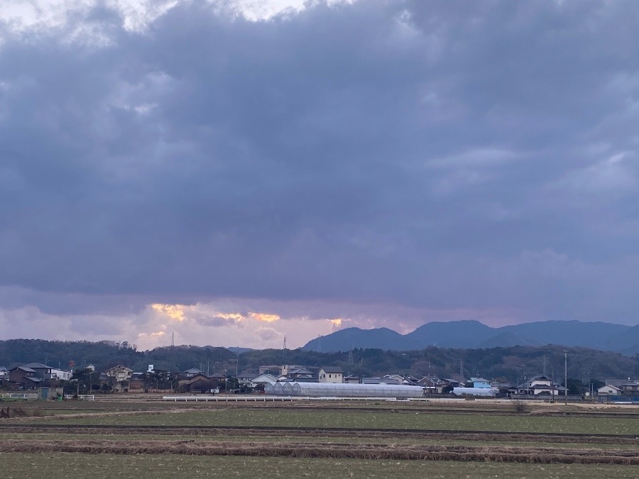 今朝の空　1／10