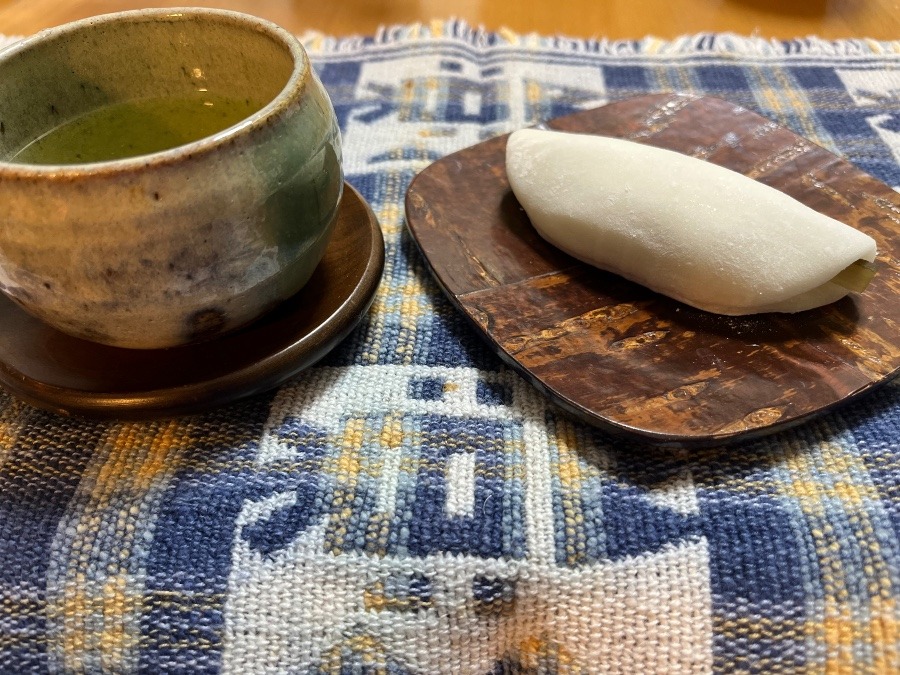 お正月に花びら餅