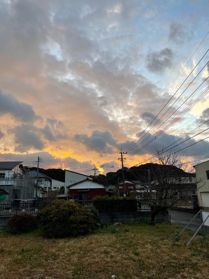 今の空✨