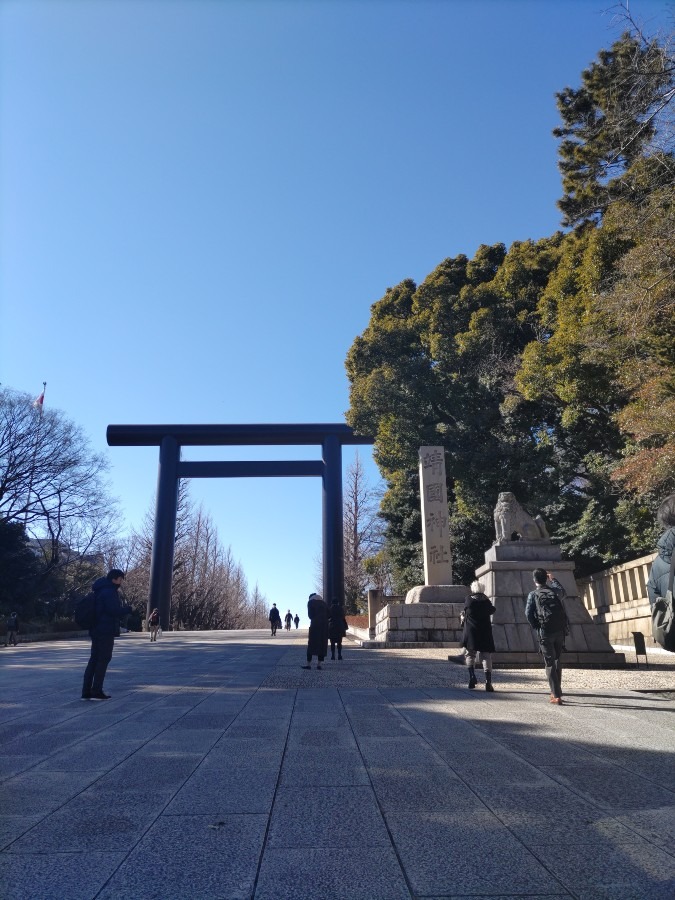 初めての靖国神社