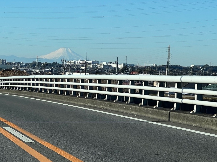 富士山見えた！