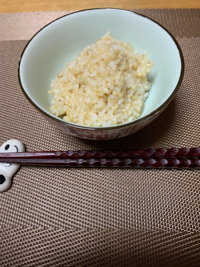 初めて炊いた玄米