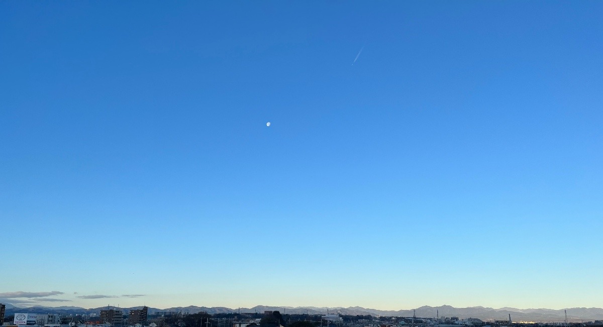 今の空