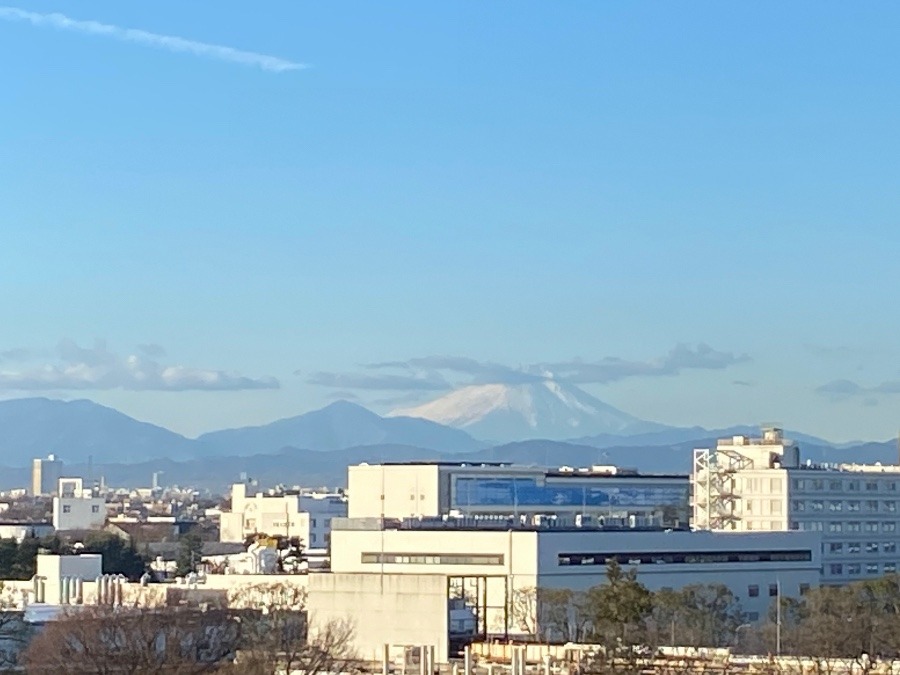 今朝の富士山　2023-11