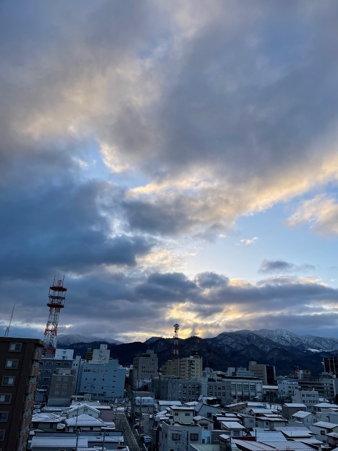 今朝の空  2