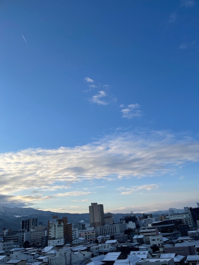 今朝の空  3