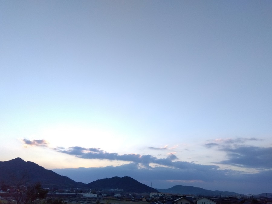 1/30　今日の空