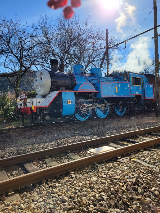 きかんしゃトーマスの冬バージョンに会って来ました