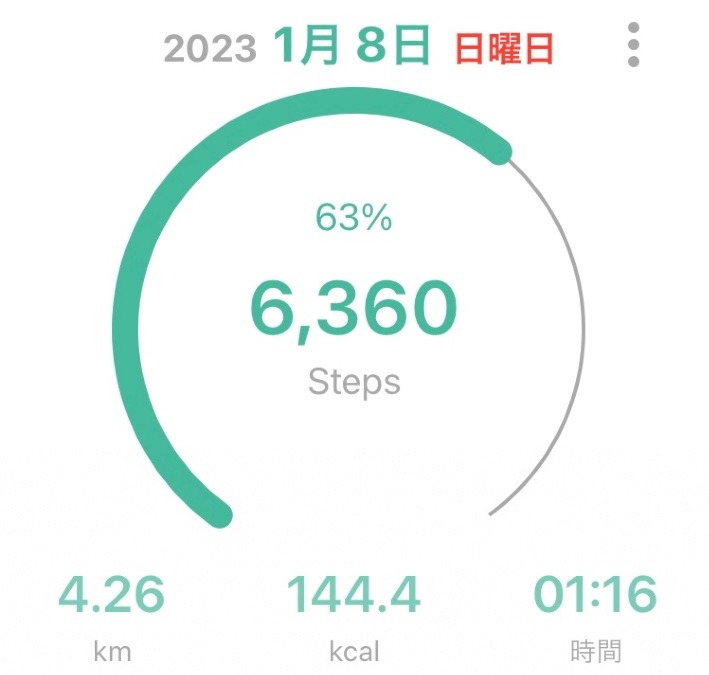 今日のウォーキング👣