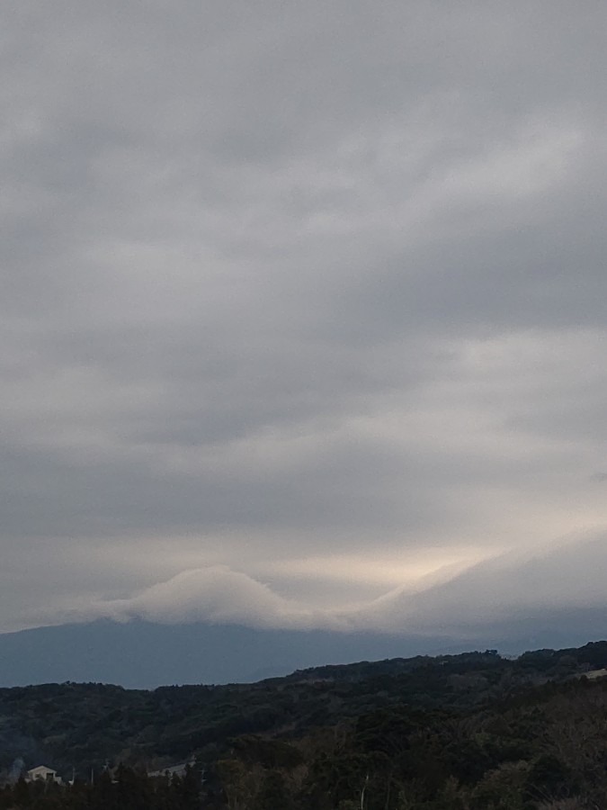 高隈山⛰️雨になるのかな？