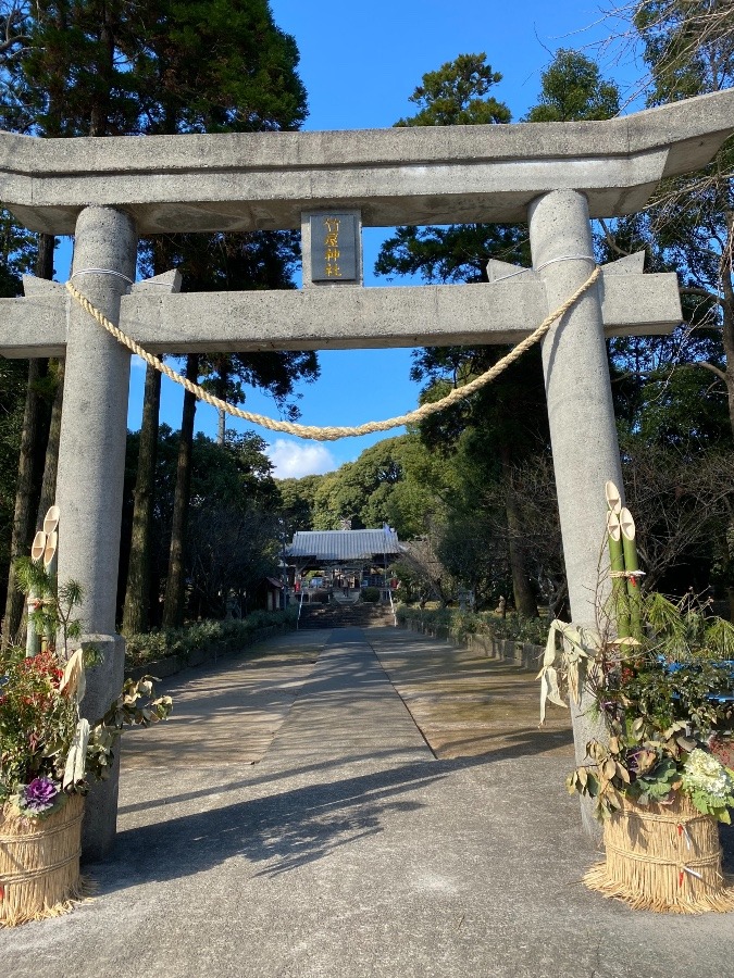 初詣❗️竹屋神社