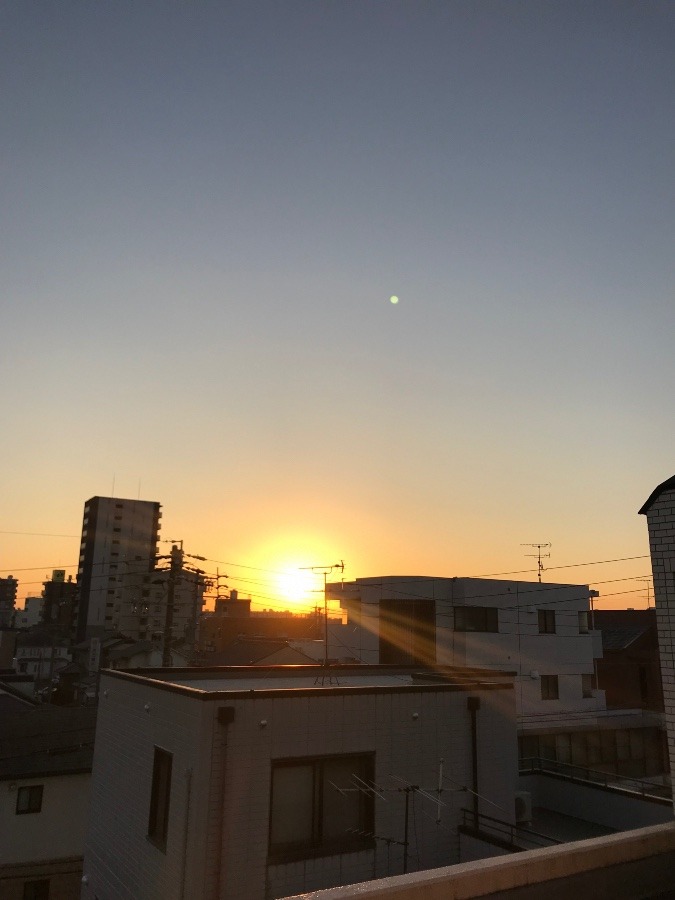 1/13の朝陽〜☀️✨