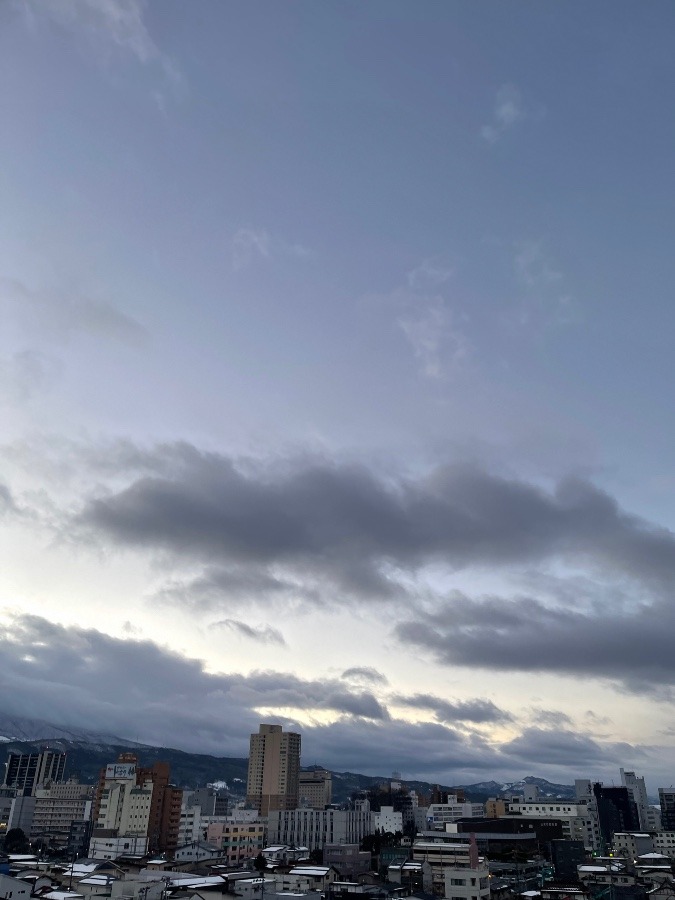 今朝の空  3