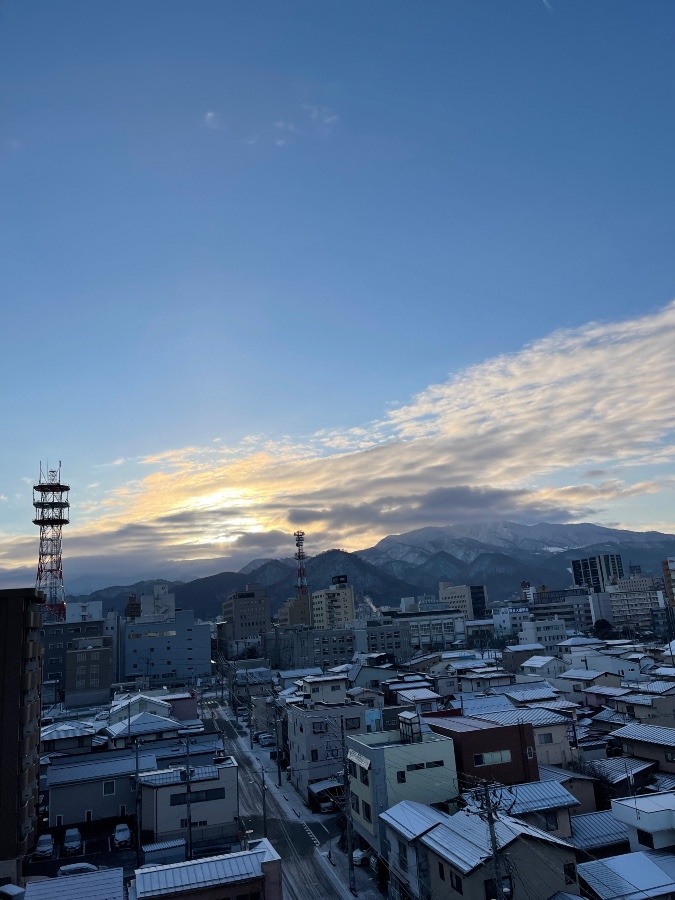 今朝の空  2