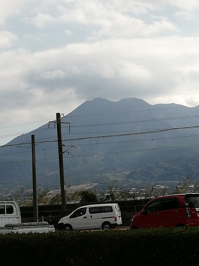 桜島です!