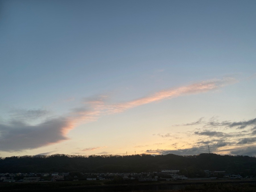 今朝の空　1／15