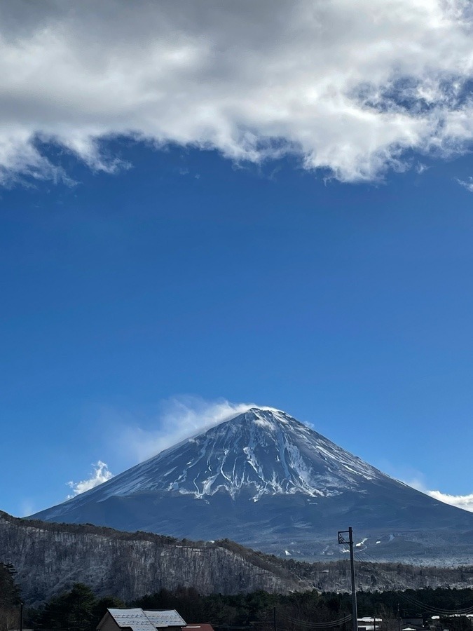 新年はやはり🗻から✨🐰✨