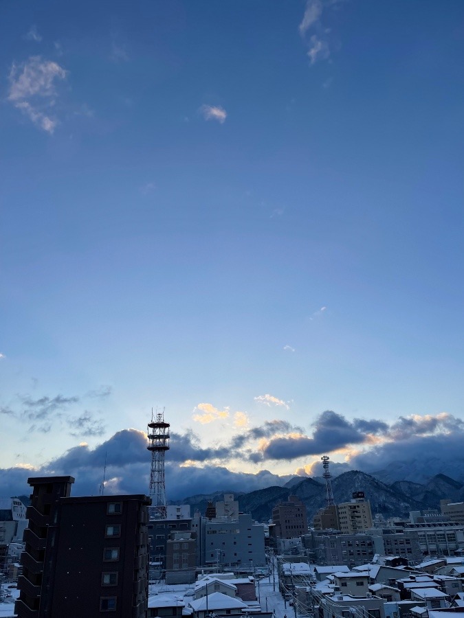 今朝の空  2