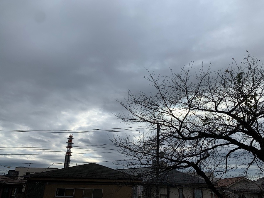 2023/01/17 東京 立川 空と朝陽と雲