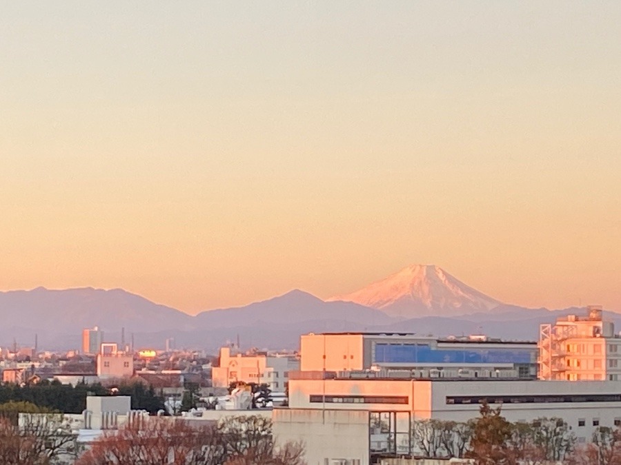 今朝の富士山　2023-1