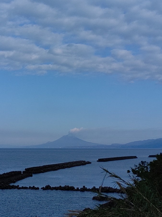 桜島の朝🌋