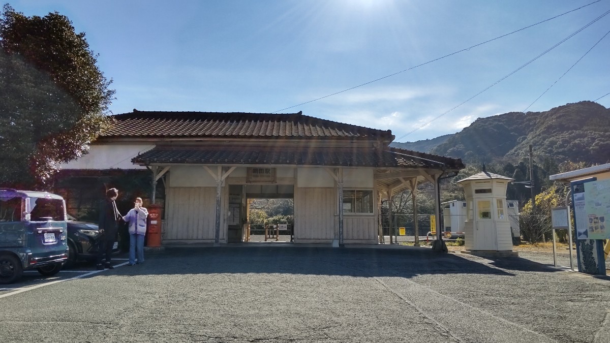 九州最古の木造駅舎 網田駅