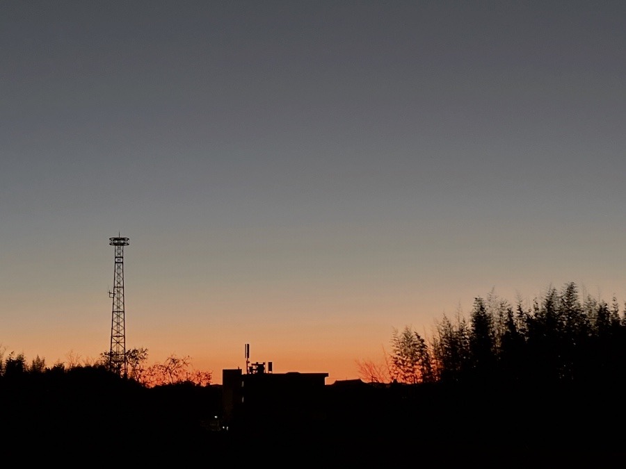 【朝の空】