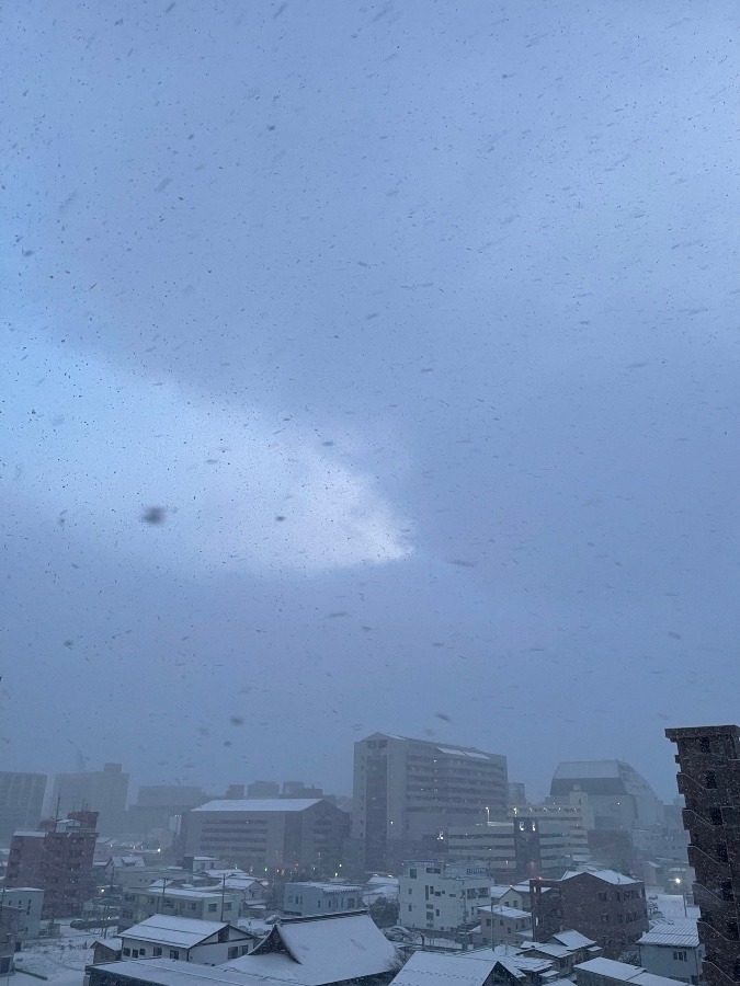 今朝の空  1