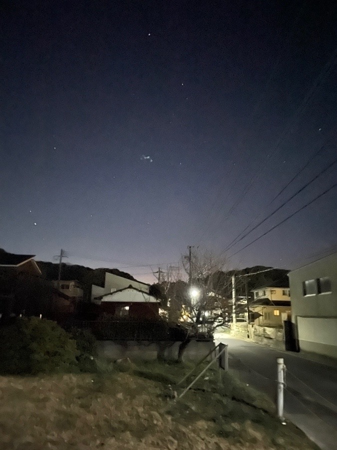 6時の空✨