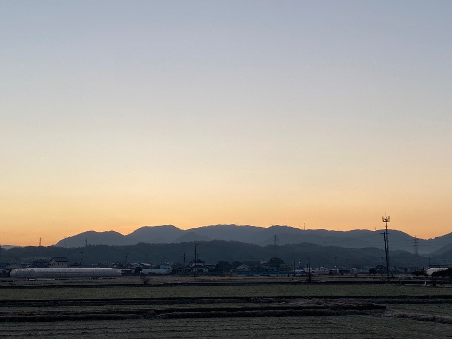 今朝の空　1／11