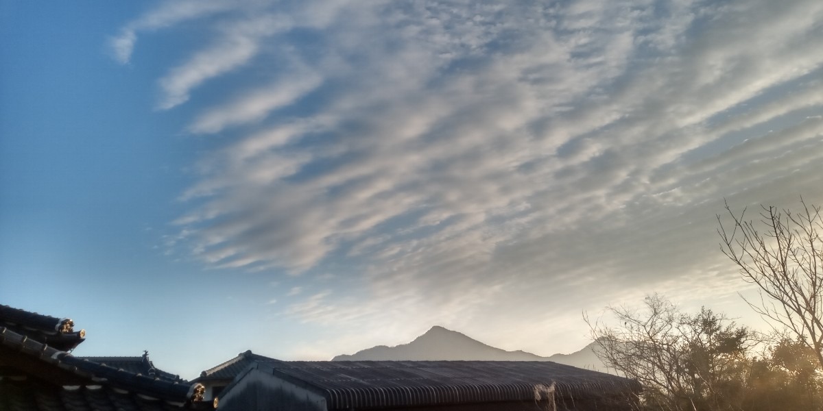 2023. 1. 2  朝の空