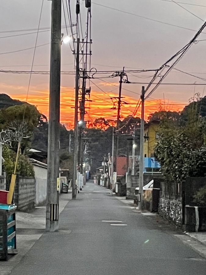 7時の空✨