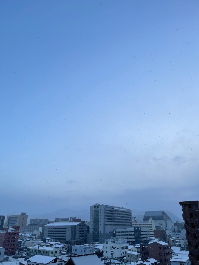 今朝の空  1