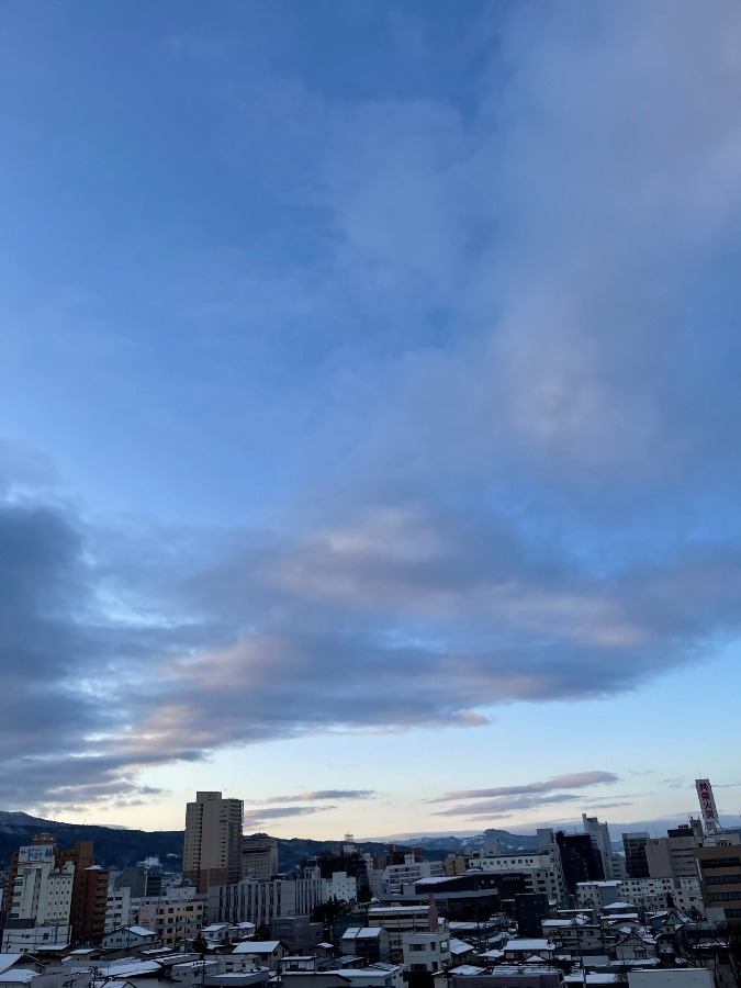 今朝の空  3