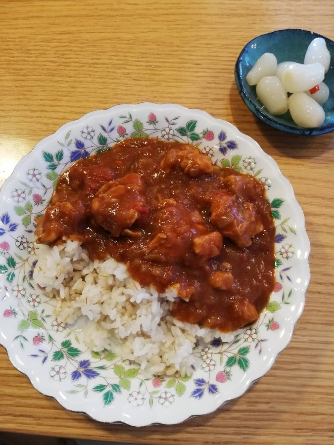 無水調理トマトチキンカレー