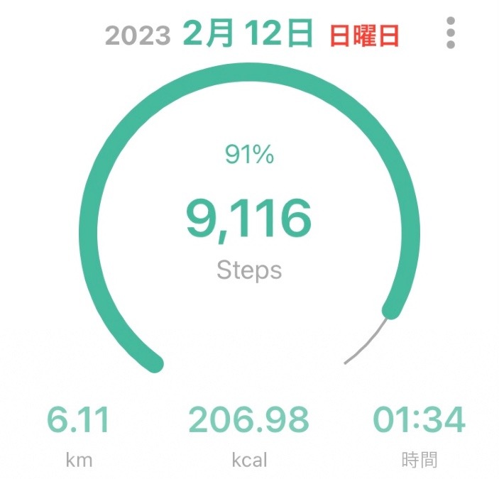 今日のウォーキング👣