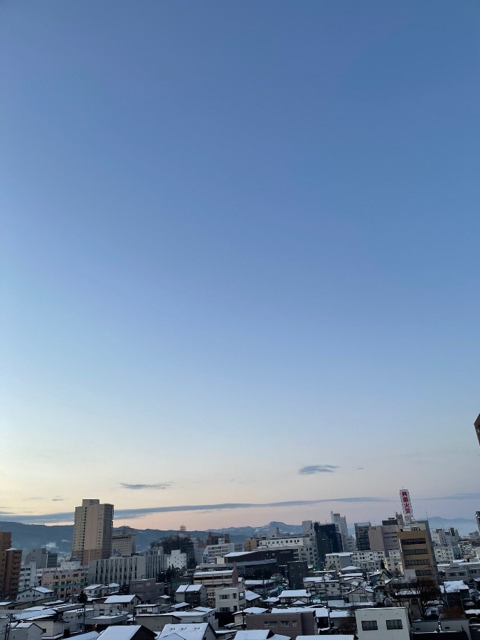 今朝の空  3