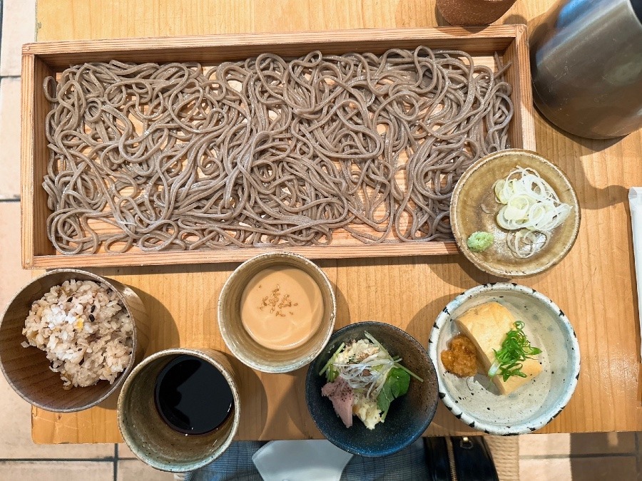 今日のランチはお蕎麦